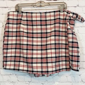 Forever 21 Knit stripe mini Skort Skirt